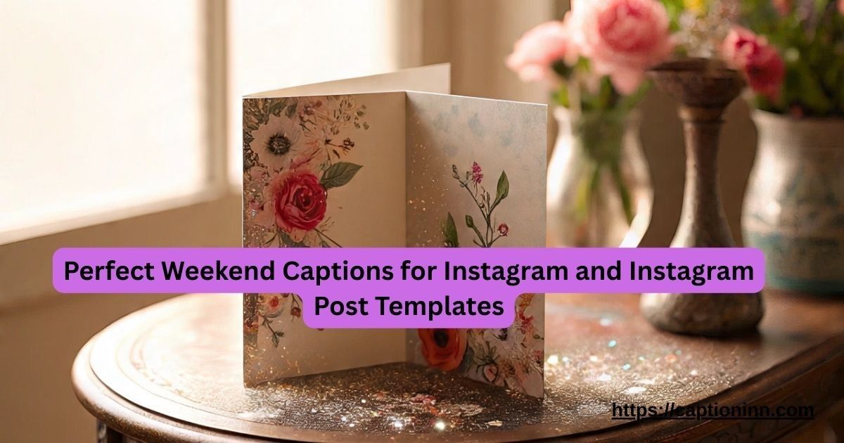 156+ Perfect Weekend Captions for Instagram and Instagram Post Templates